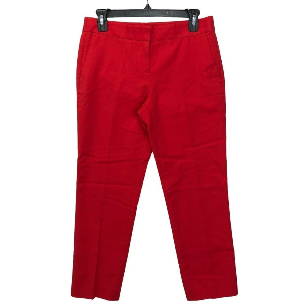 VINCE CAMUTO slim leg red PANTS SIZE 0